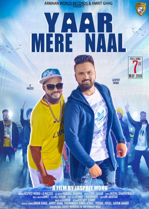 Yaar Mere Naal Jasprit Monu, G Masss Mp3 Song Download