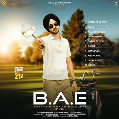 B.A.E By Harman Mann, Pura Bakshi and others... full album mp3 songs